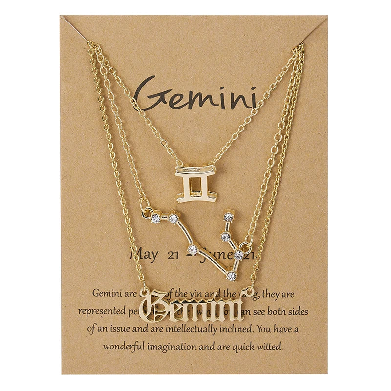 Celestial Whispers Necklace Collection Leo