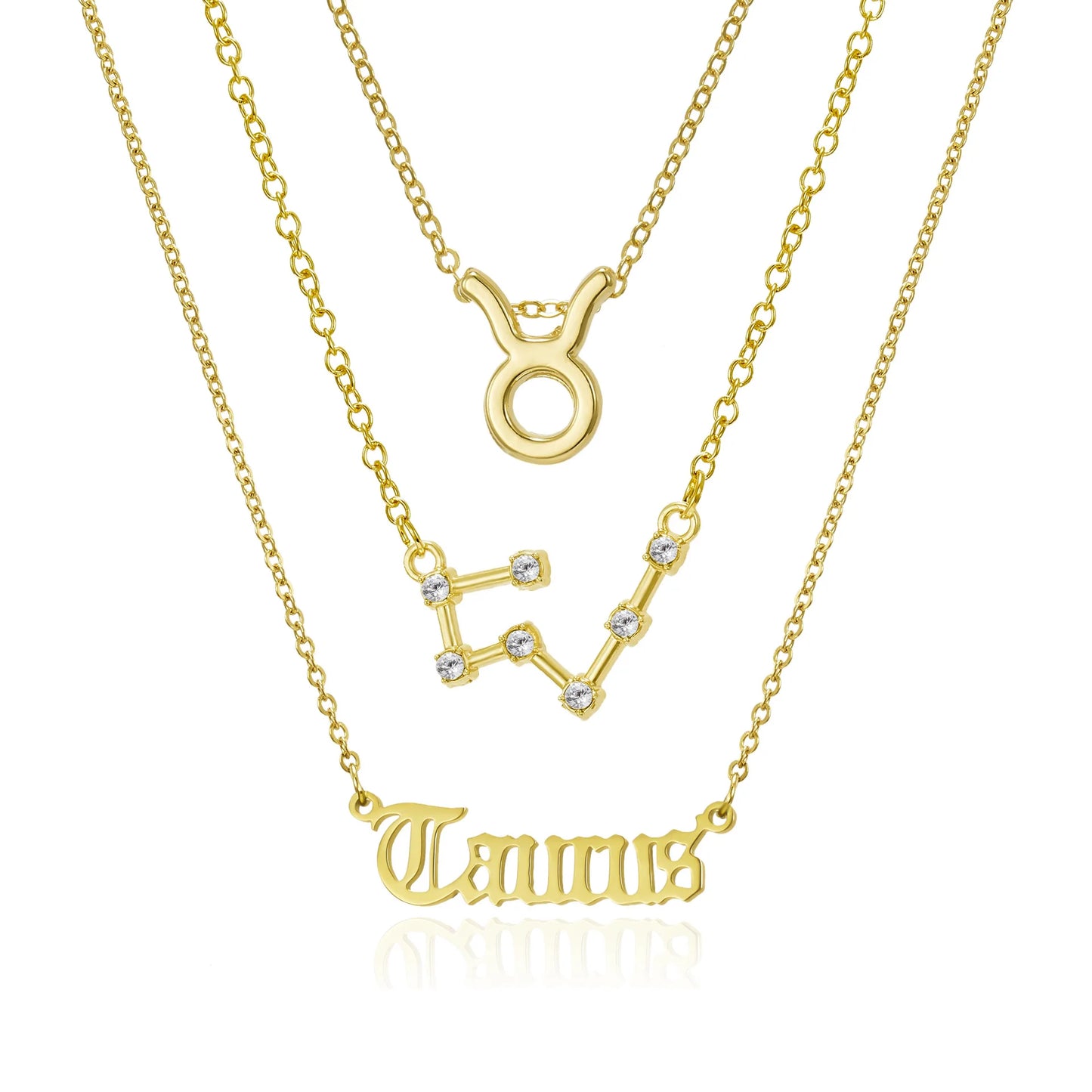 Celestial Whispers Necklace Collection Gemini