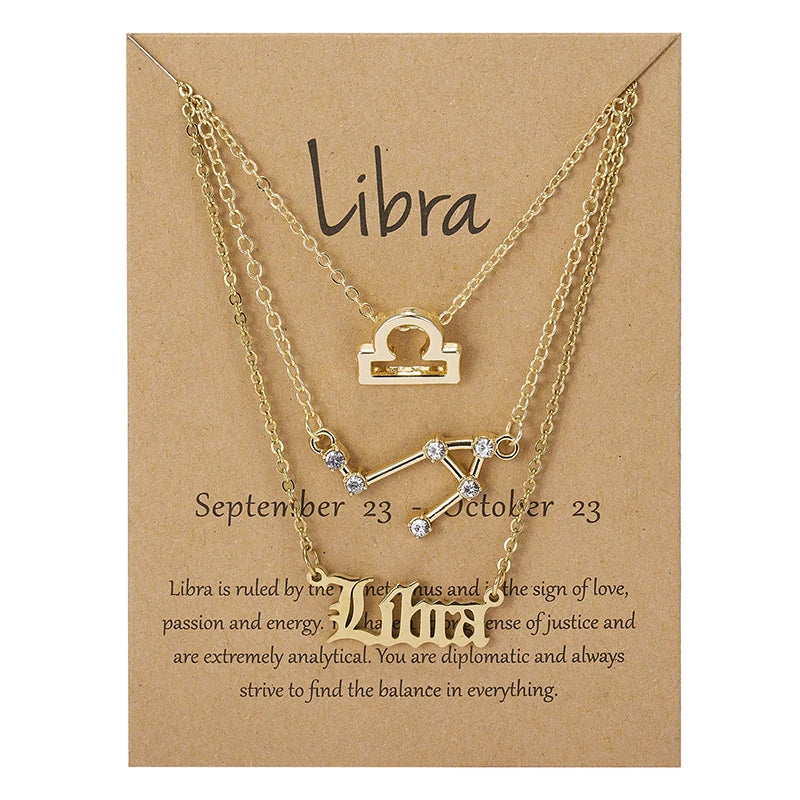 Celestial Whispers Necklace Collection Leo